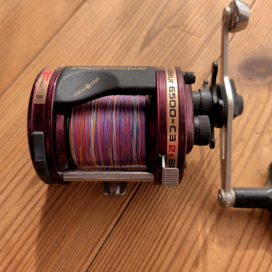 アンバサダー6500−C3 2.SPEED リール