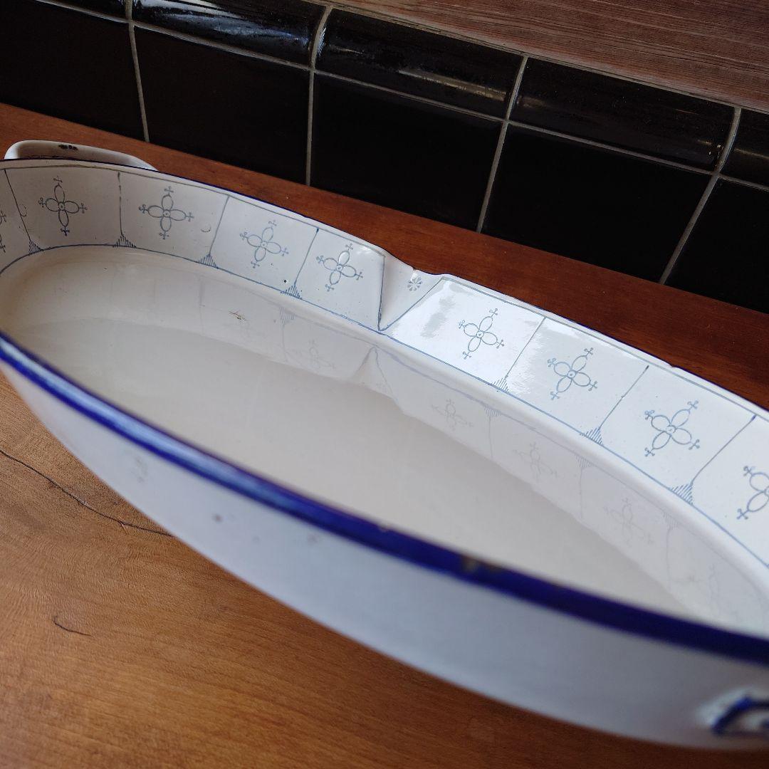 フランスアンティーク琺瑯パン