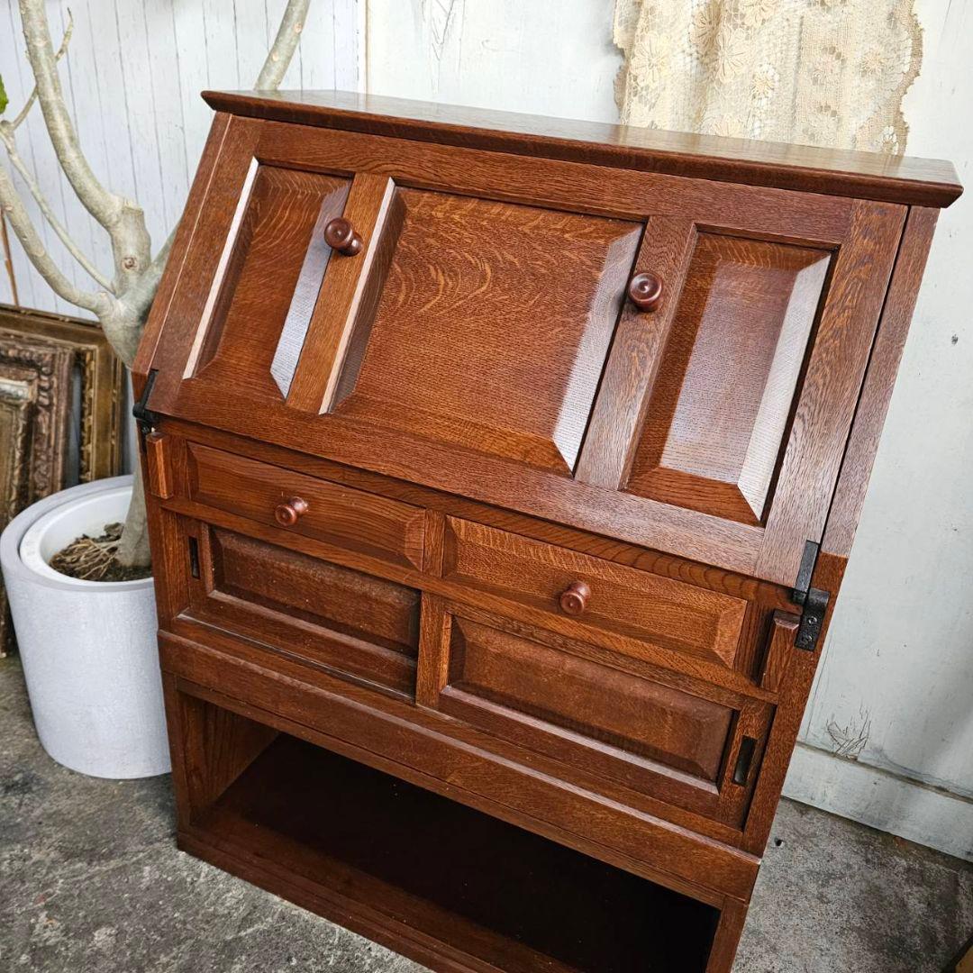 木製 ライティングビューロー 吉田璋也 鳥取民藝 辰巳木工