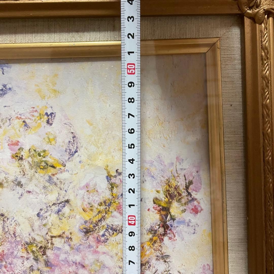 【特価品‼︎】モネ　花瓶の花　絵画　油絵　複製画