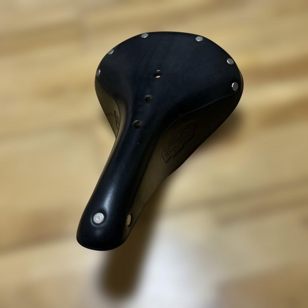 BROOKS ブラックレザーサドル