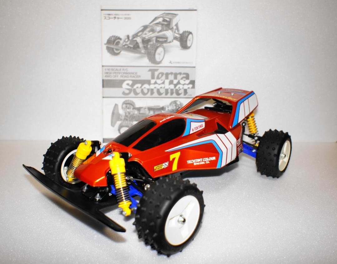 タミヤ　TAMIYA　スコーチャー（2020）シャシーのみ