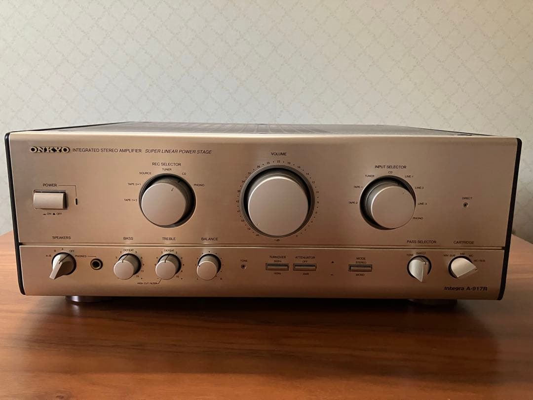 ONKYO オンキョー　アンプ　インテグラ　ジャンクA-917R