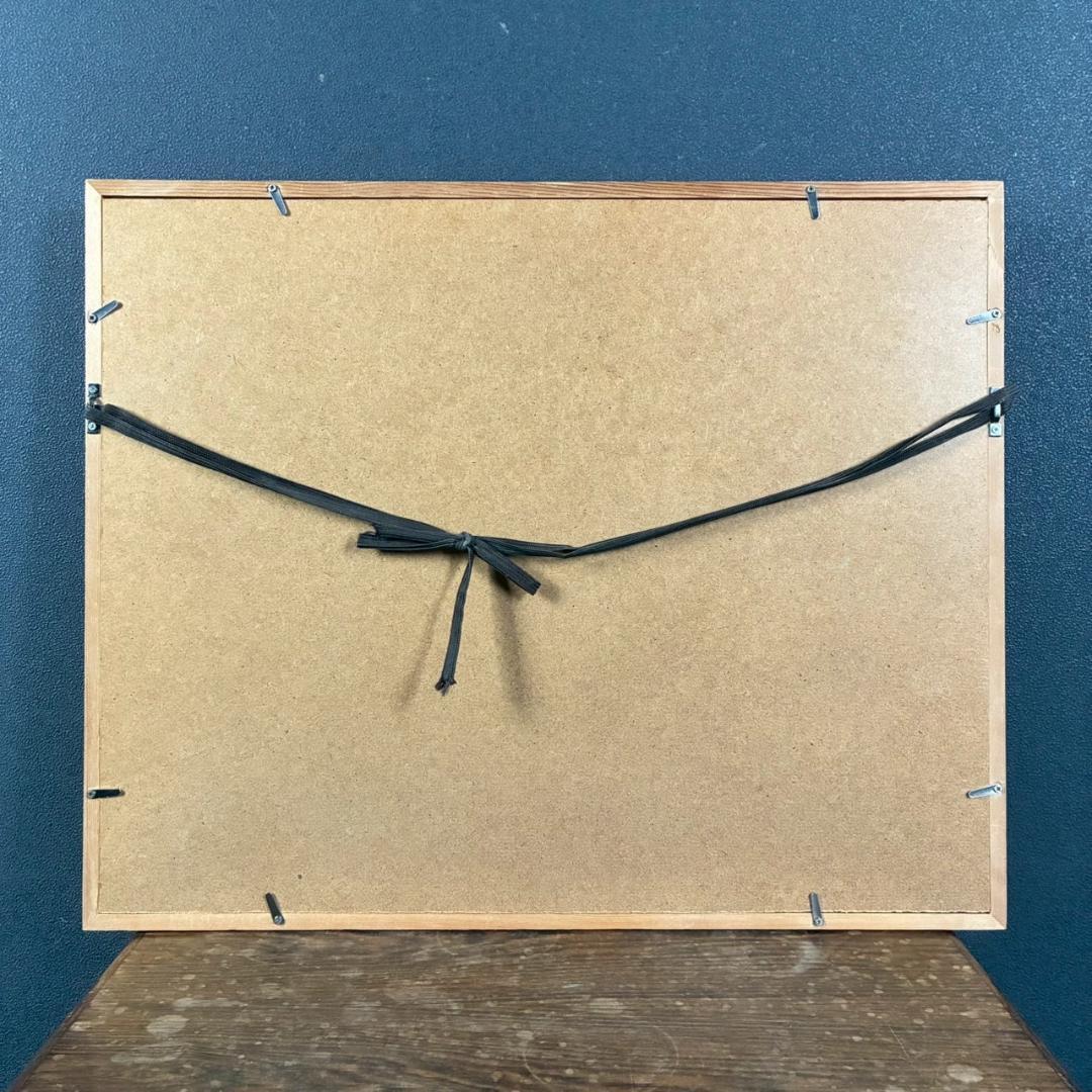 松浦敬文「水辺の城」キャンバスに油彩 共シール 直筆サイン入り 飛翔会会員