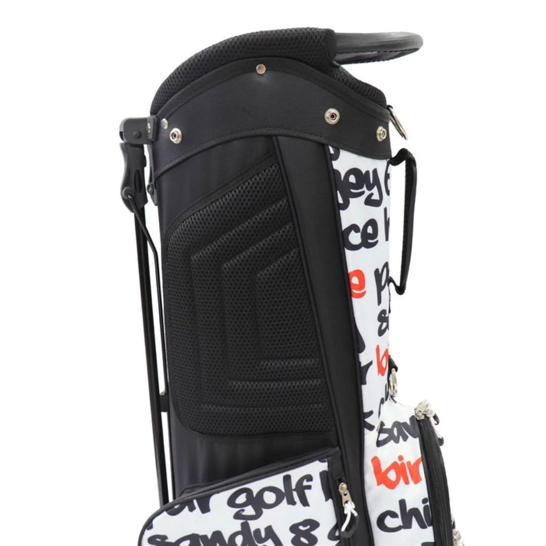 【新品】ラウドマウス キャディバッグ 8.5型 ビッグワーズホワイト 409