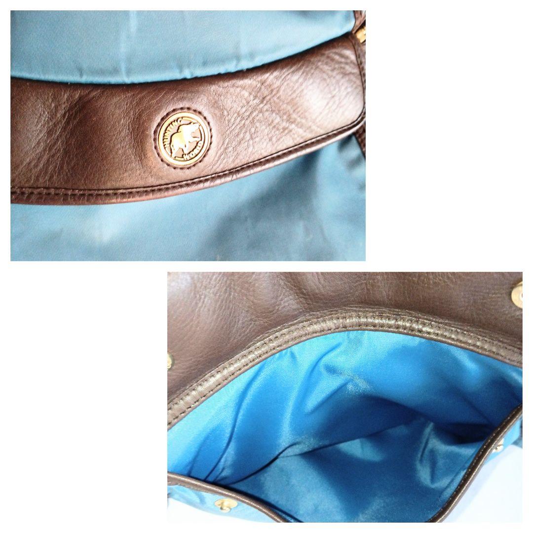 美品 ハンティングワールド ナイロン ショルダーバッグ 鞄 レディース メンズ