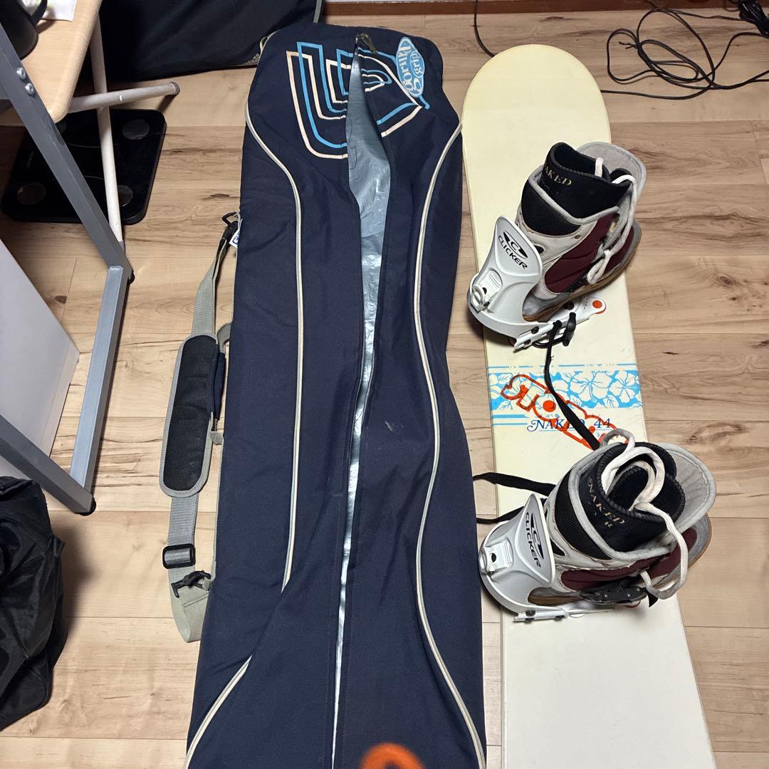 CLICKER スノーボード ビンディング ＮＡＫEDスノーボード、ステップイン