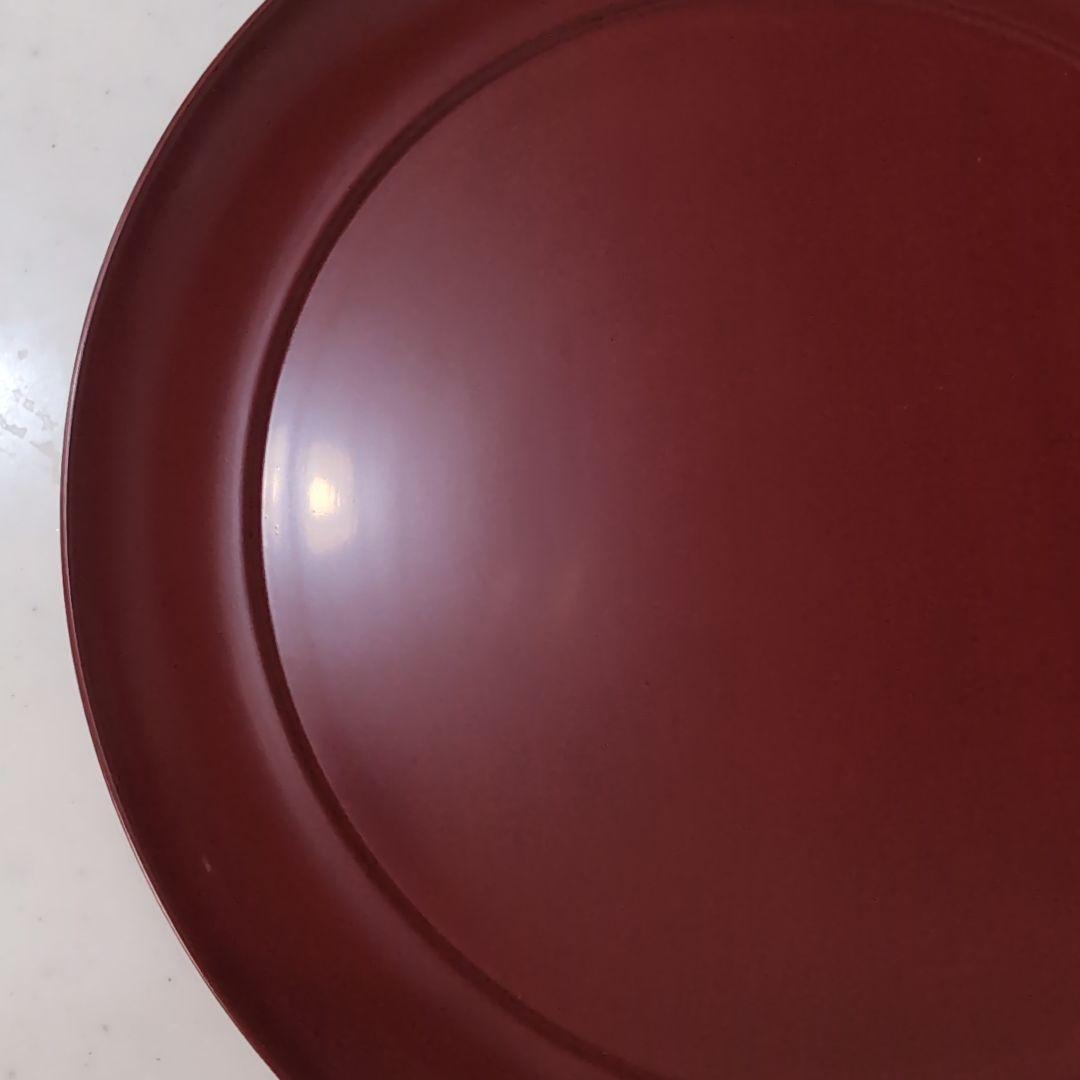 浄法寺塗　大皿　椿皿