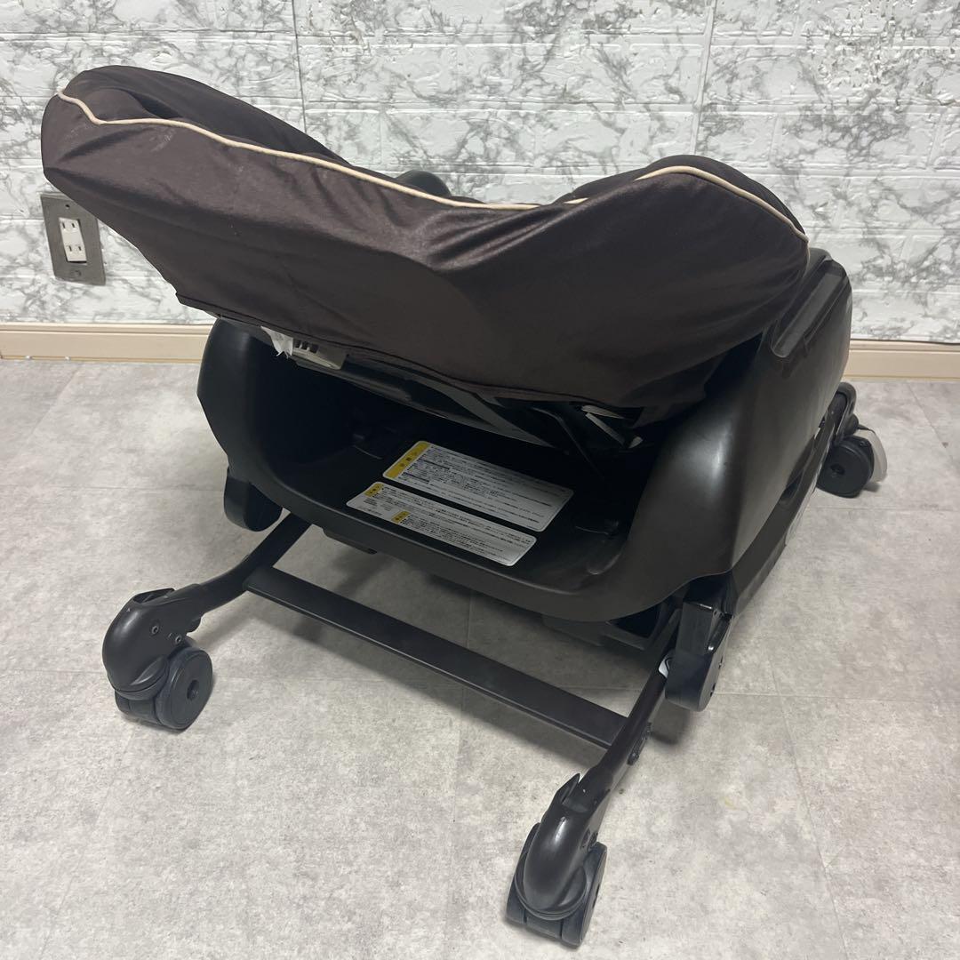 【美品】Combi ネムリラ4キャス AT オートスウィング ハイローチェア