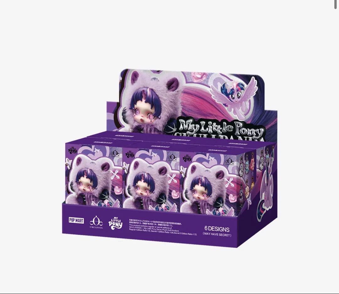 ポップマート スカルパンダ×マイリトルポニー　アソートBOX6個入り