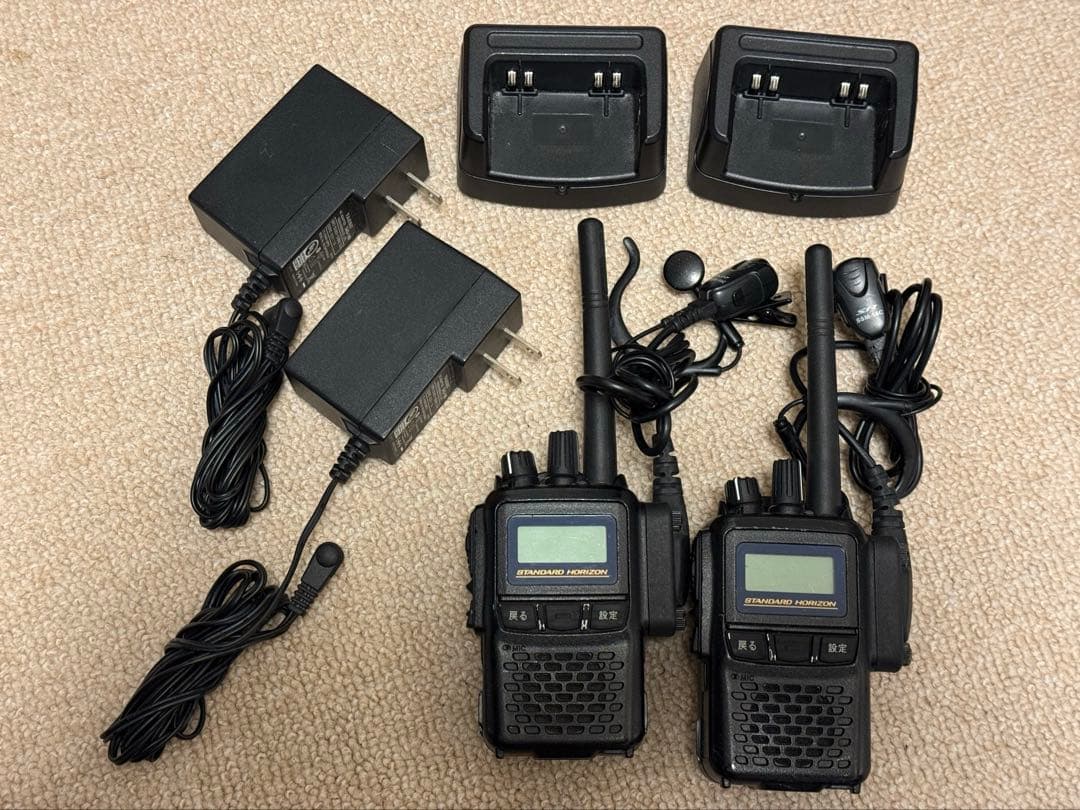 【2台セット】スタンダードホライゾン SR720 デジタル簡易無線 インカム