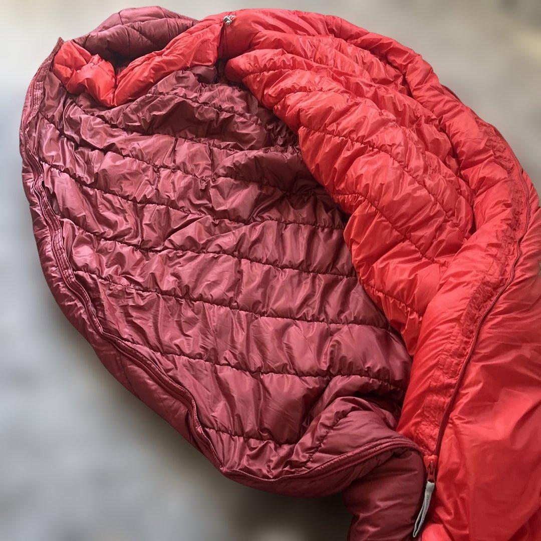 mont-bell モンベル シームレス バロウバッグ♯0 R/zip シュラフ