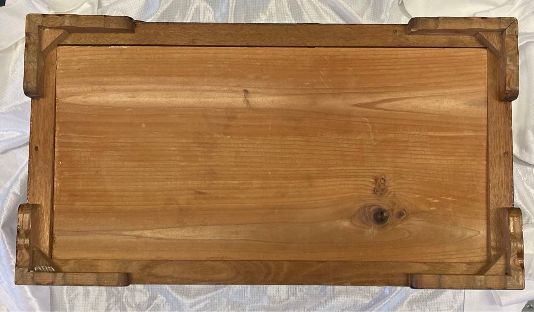 期間限定処分価格　銘木玉杢タモ　チェスト　年代物リメイク