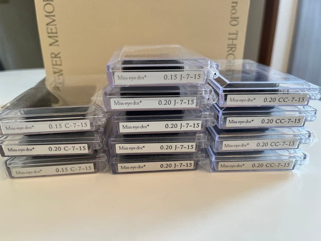 ミスアイドールプラチナセーブルc.j.cc7〜15ミリMIXまとめ売り