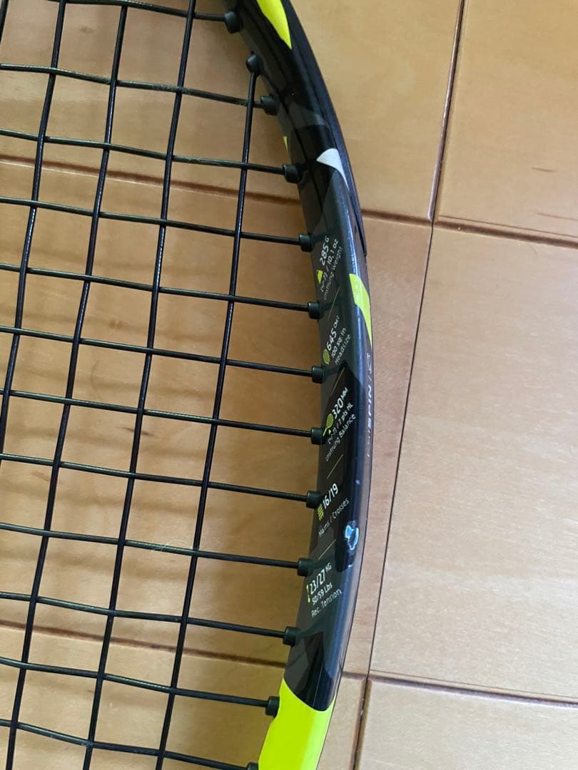 [週末SALE]現行モデルBabolat Pure エアロチームテニスラケット