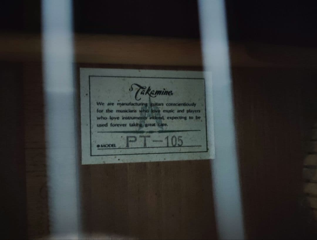 エレアコ Takamine PT-105 アコースティックギター