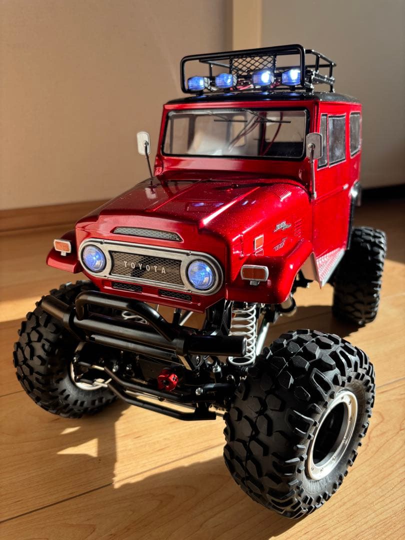 ま*き様 【新品！4WS！防水！】タミヤ CR-01 トヨタ ランクル40 フル