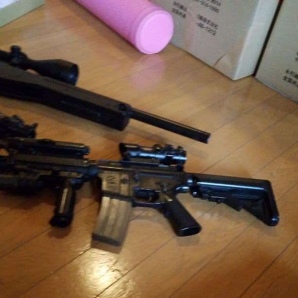 東京マルイの電動がンボーイズグリップライトと専用スコープ付き