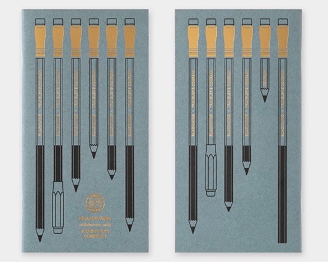 TF トラベラーズノート BLACKWING チャーム リフィル 3点セット