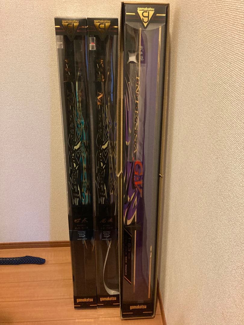 がま磯　磯竿4本　マスターモデル尾長・口太　インテッサGV アテンダー2