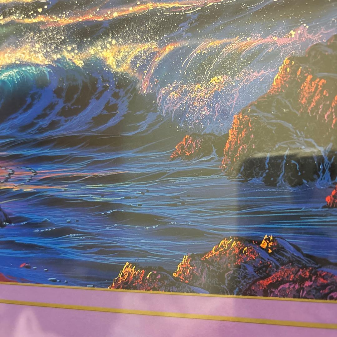 ラッセン　アイランドロマンス　 ROMANCE ポスター　額入り