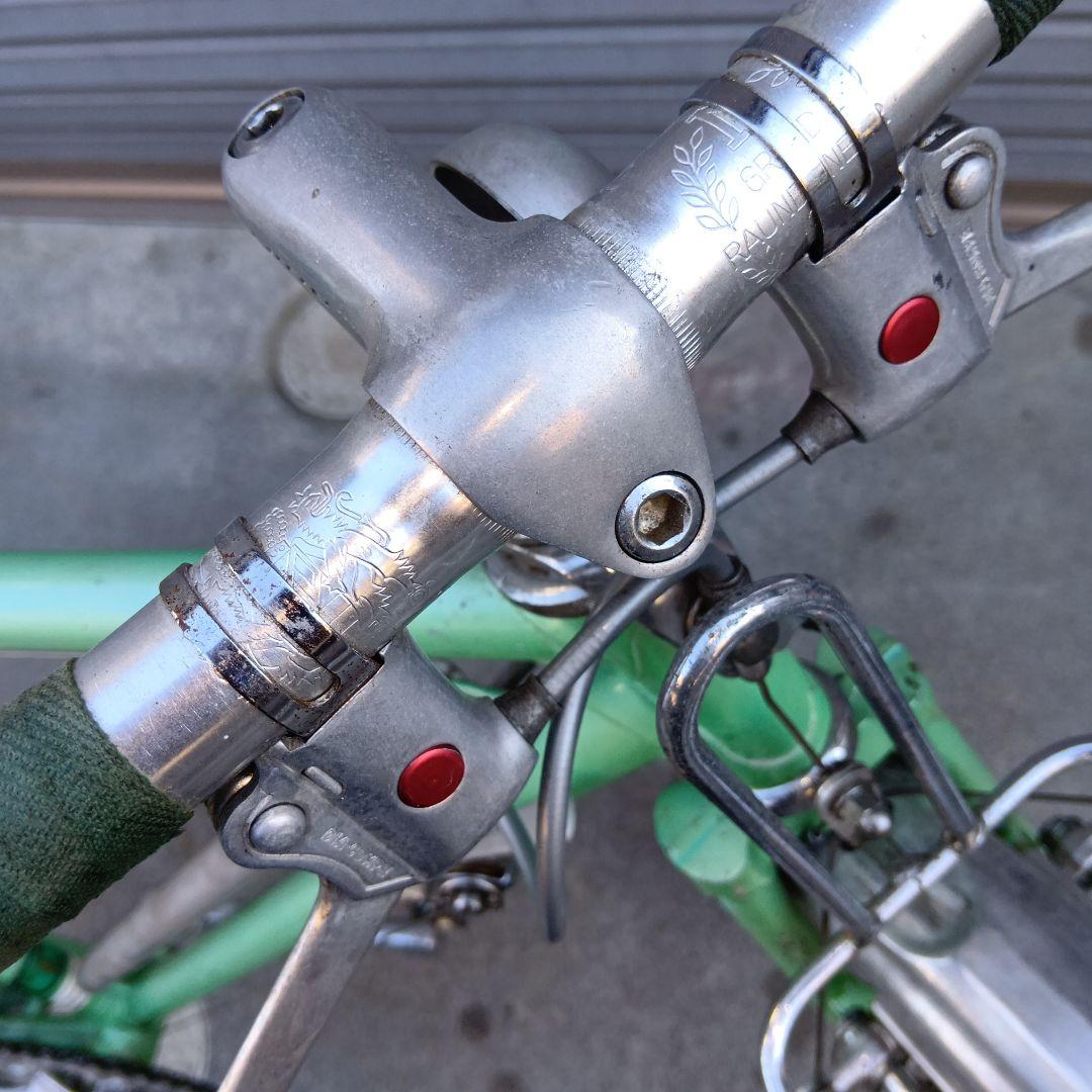 埼玉南部直接引取限定！当時物ランドナー　ビンテージ　Wレバー　チェレステ