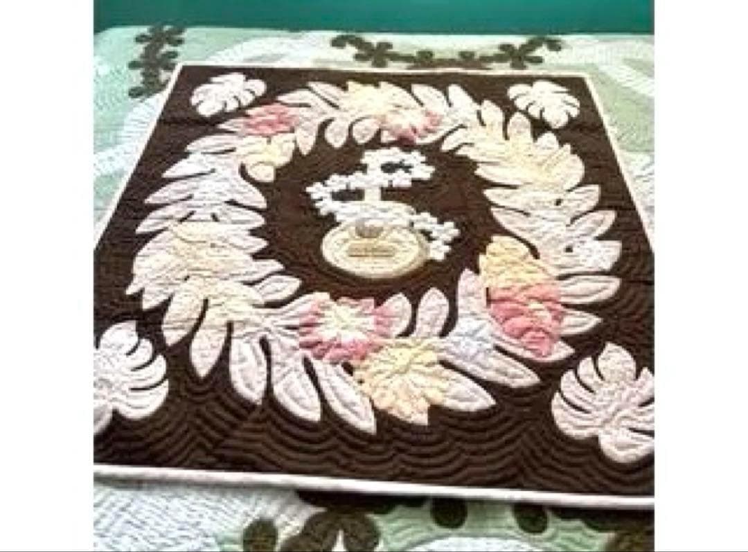 在庫一掃セール!! タペストリー♡ウクレレ♡105×105♡ブラウン♡