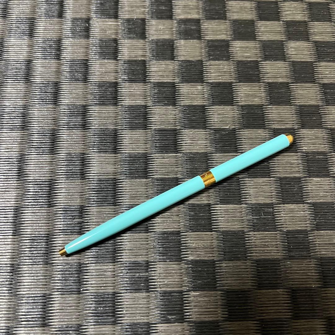 【新品・未使用】Tiffany & Co. 高級ボールペン　ブルーラッカーパース