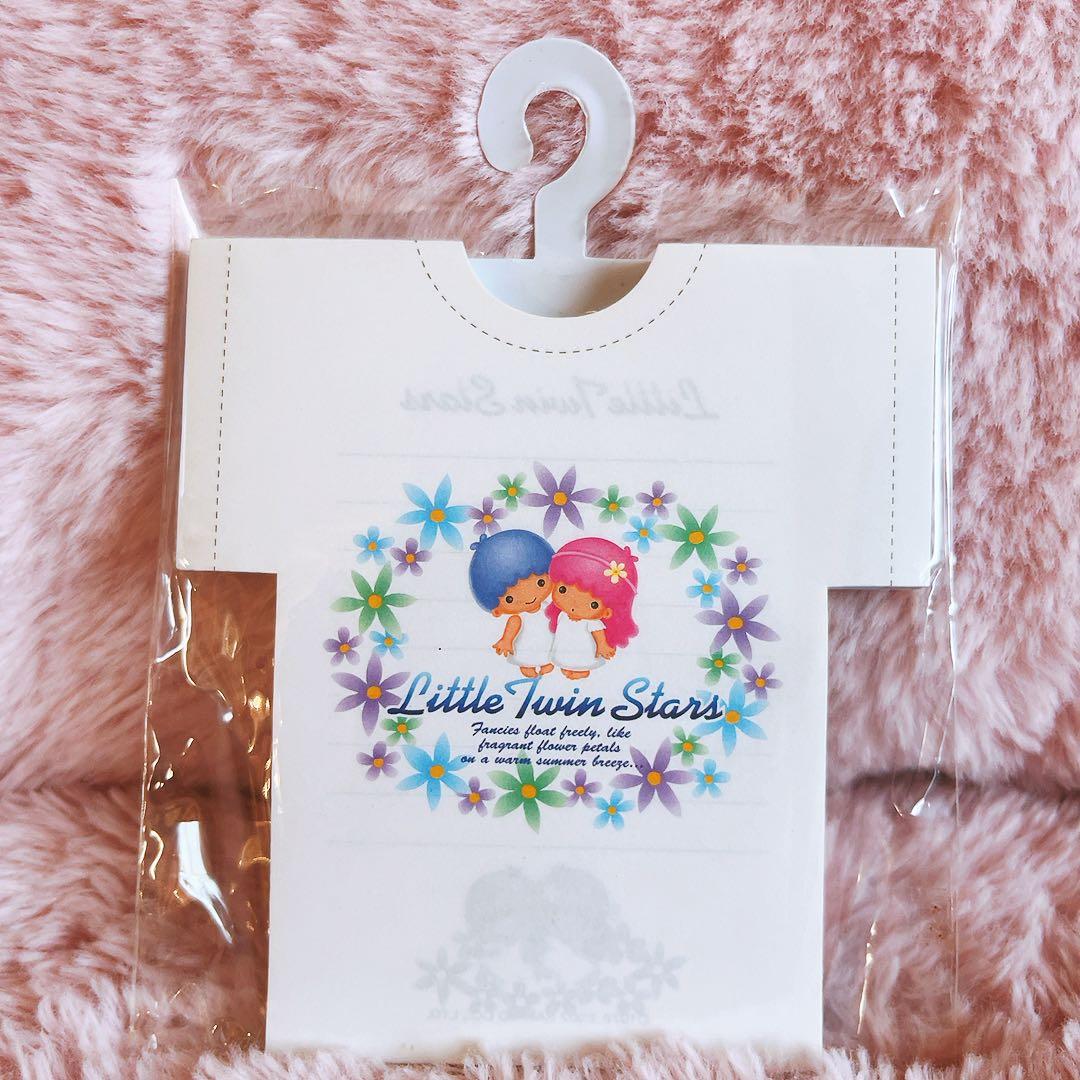 希少激レア　キキララ　日焼け　Tシャツ型メモ　2002 サンリオ　平成レトロ