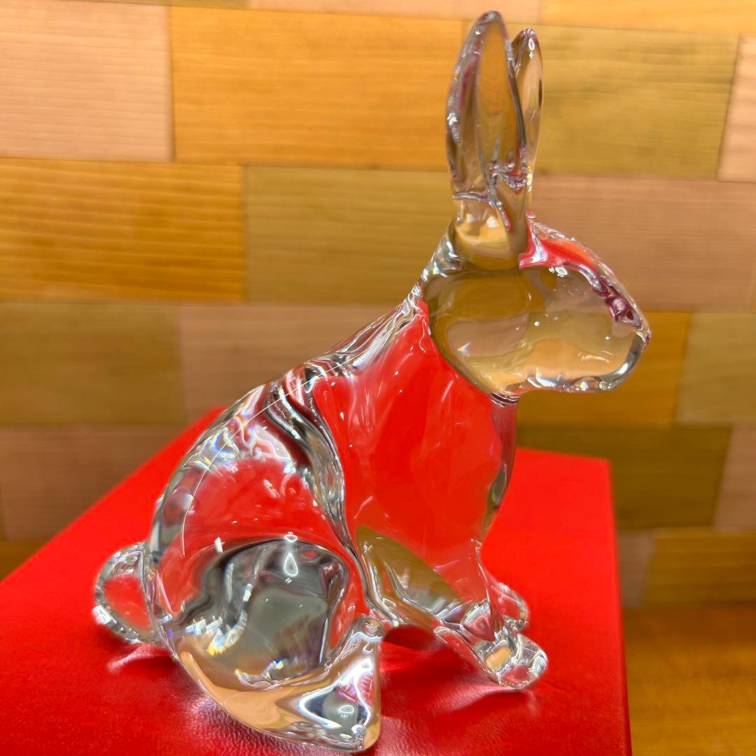 【美品】Baccarat バカラ 干支 オーナメント　 うさぎ　卯