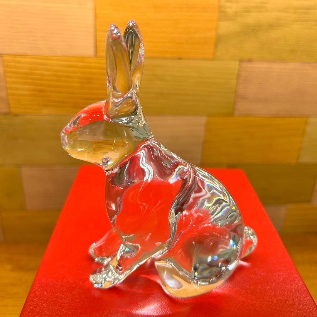 【美品】Baccarat バカラ 干支 オーナメント　 うさぎ　卯