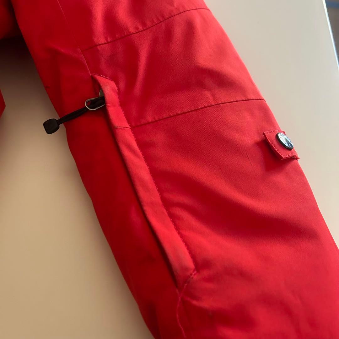 【希少】　ザノースフェイス 　ダウン　スキーウェア　キッズ　120 レッド