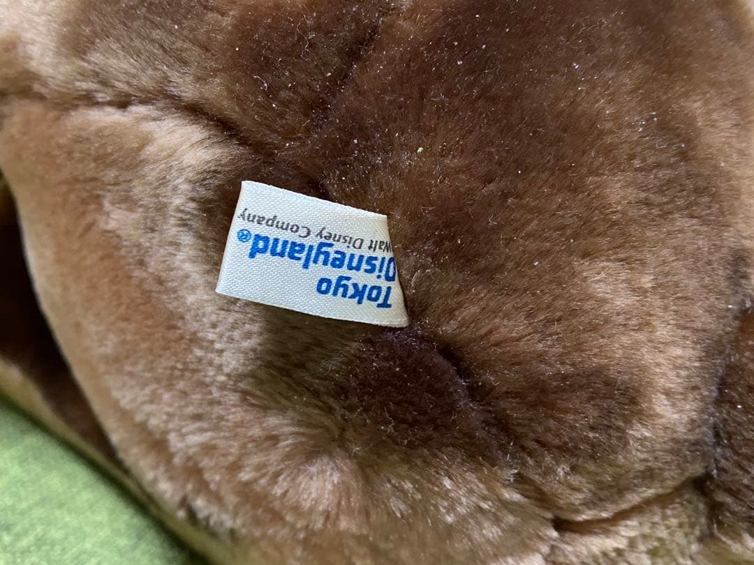 東京ディズニーランド　くまどん　ぬいぐるみ