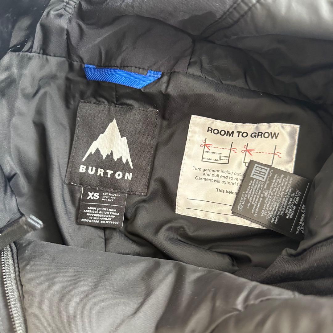 BURTON スノーボードウェア ブラック XS120