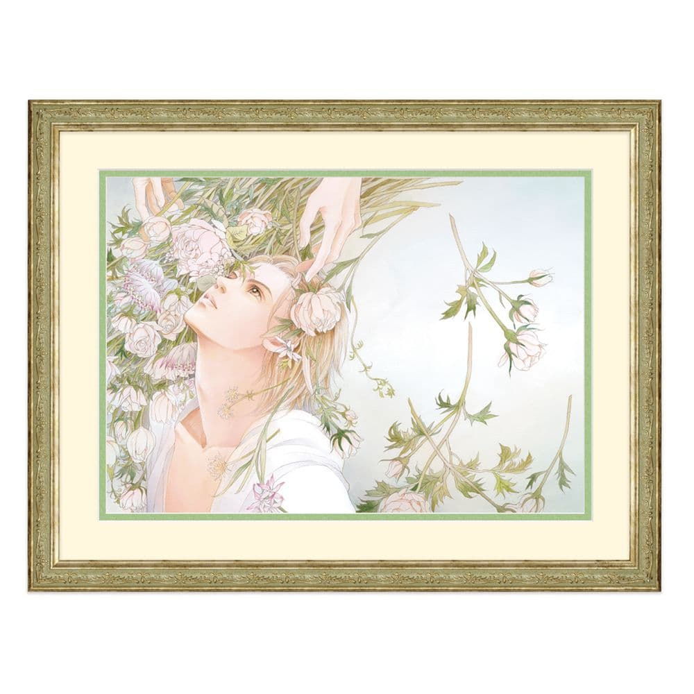 清水玲子　原画展　A5キャラファイングラフ 秘密　複製原画