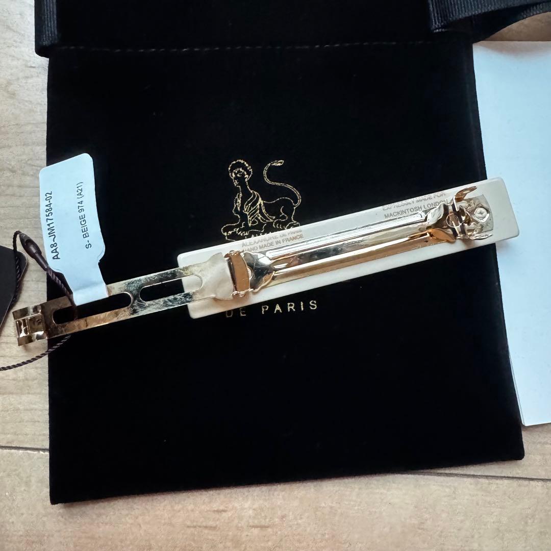 新品■ALEXANDRE DE PARIS■マッキントッシュコラボバレッタ