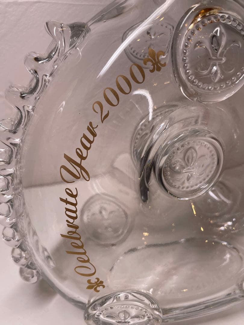 【新品未使用】レミーマーティンルイxIII バカラクリスタルデカンター空ボトル