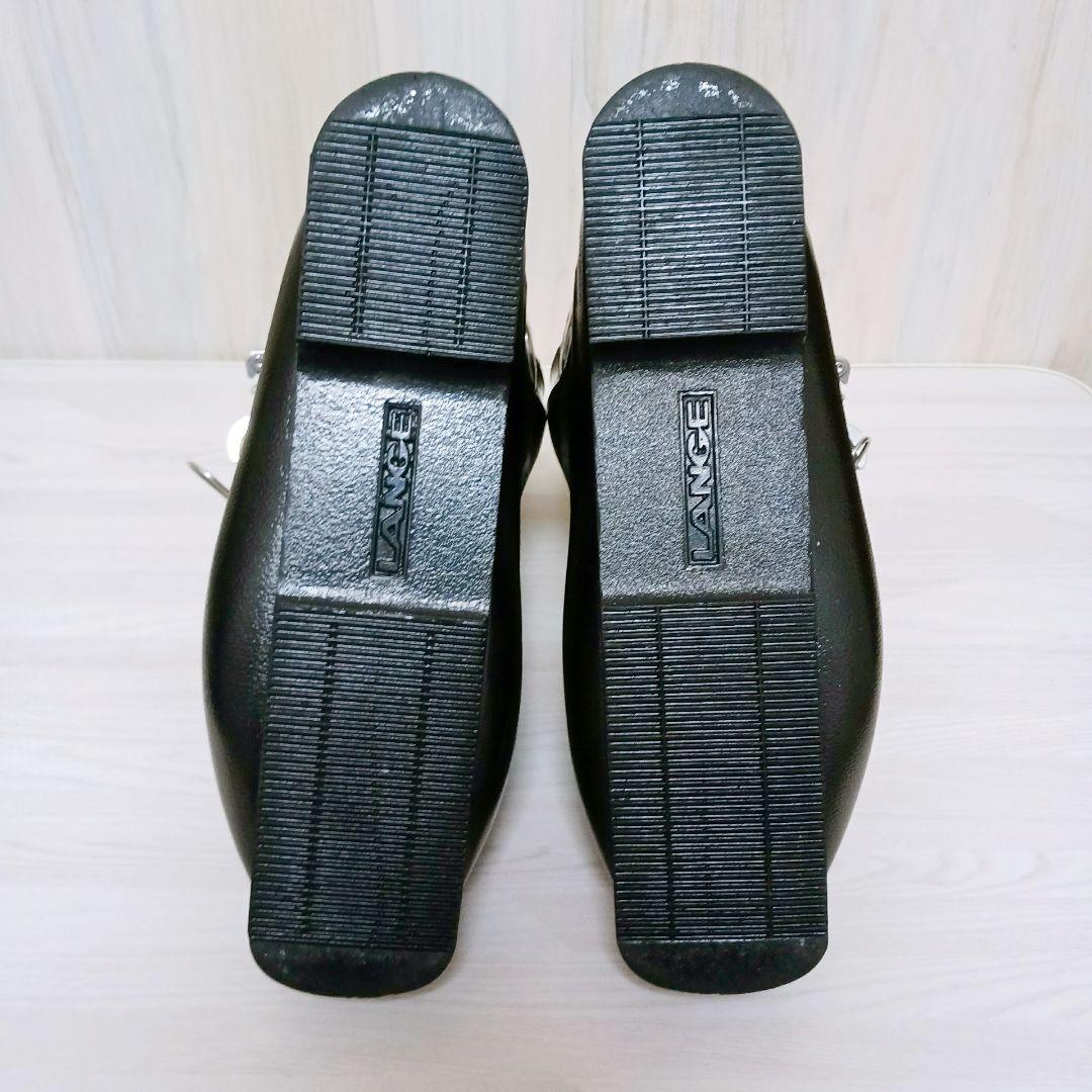 スキーブーツ LANGE ラング 7W 約25cm グリーン×ブラック