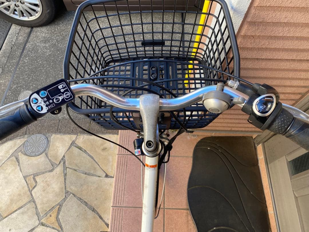 電動自転車　PAS CITY バッテリー、後輪廻り新品交換済み　指定地域無料配送