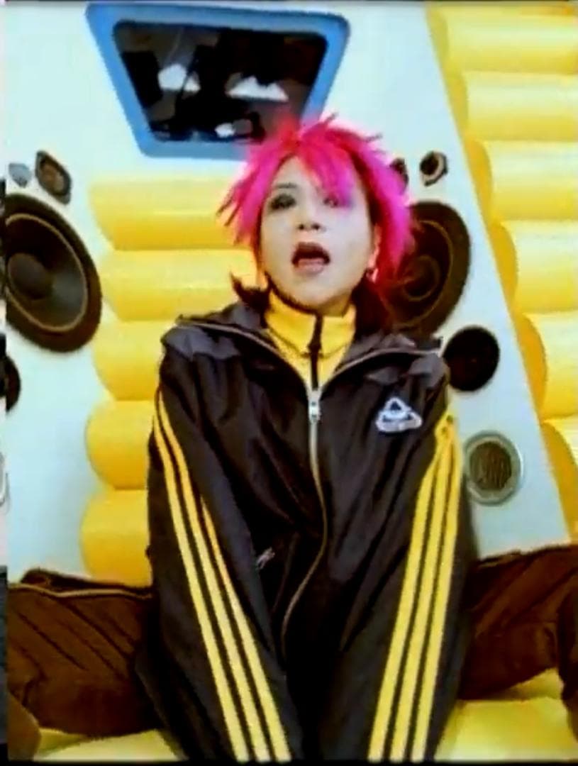 正規品　サイズ１　hideサイドカーブジャージ　イエロー　LEMONeD