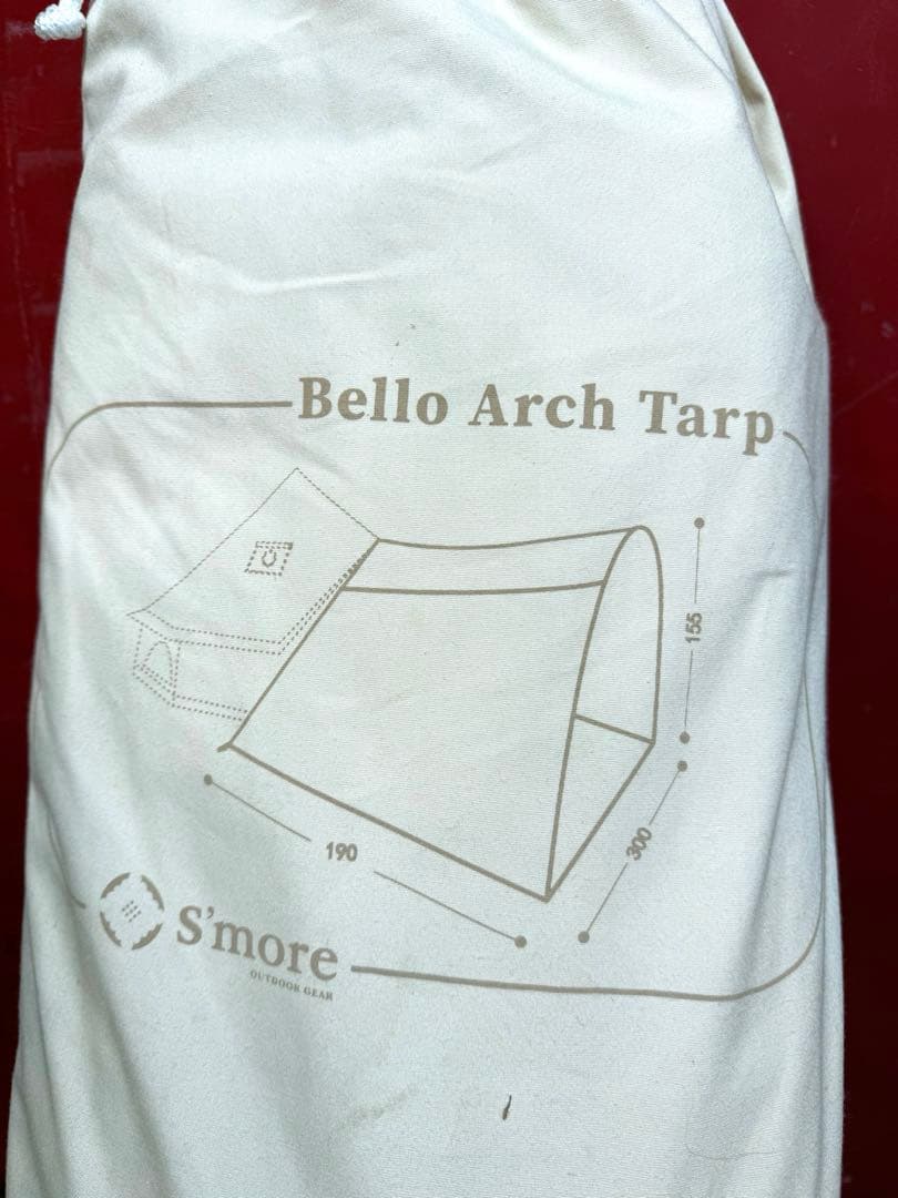 スモア Bello Arch Tarp ベロアーチタープ ベロテント　Bello