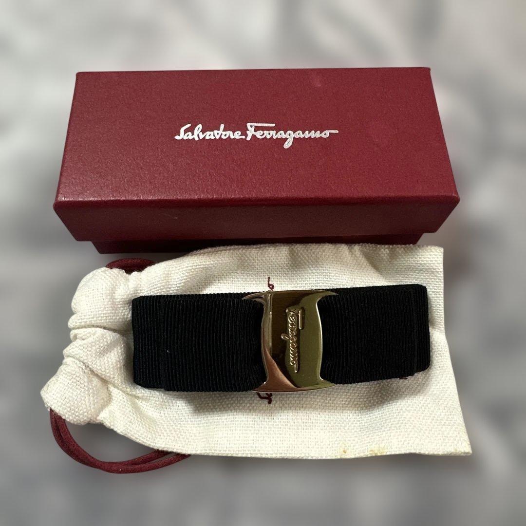 【美品】Salvatore Ferragamo フェラガモ バレッタ