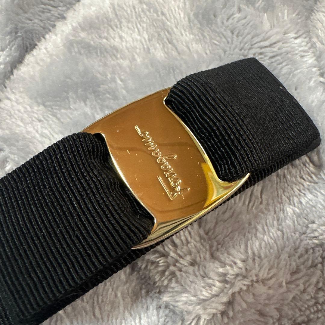 【美品】Salvatore Ferragamo フェラガモ バレッタ