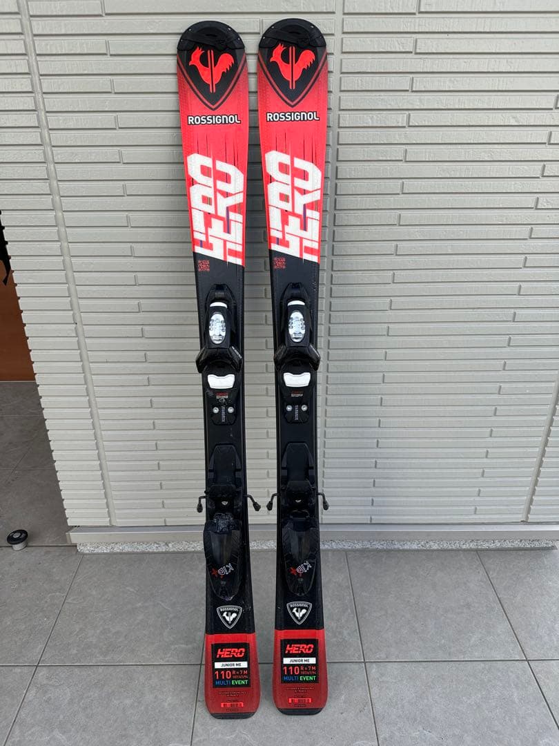 ジュニアロシニョールスキー板110 ストック付き