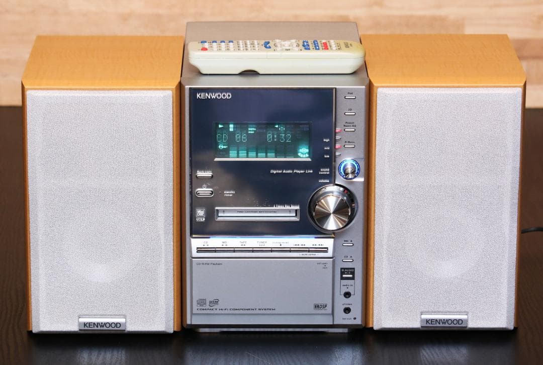 KENWOOD SV3MD CD/MD/TUNER/TAPE ミニコンポ 極美品