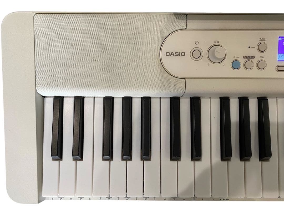 ★CASIO キーボード 光ナビゲーションのみ LK-520 2023年製