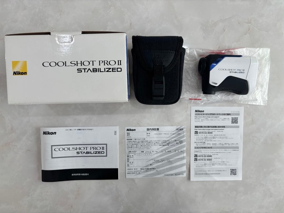 Nikon COOLSHOT PROⅡ ゴルフ用距離計