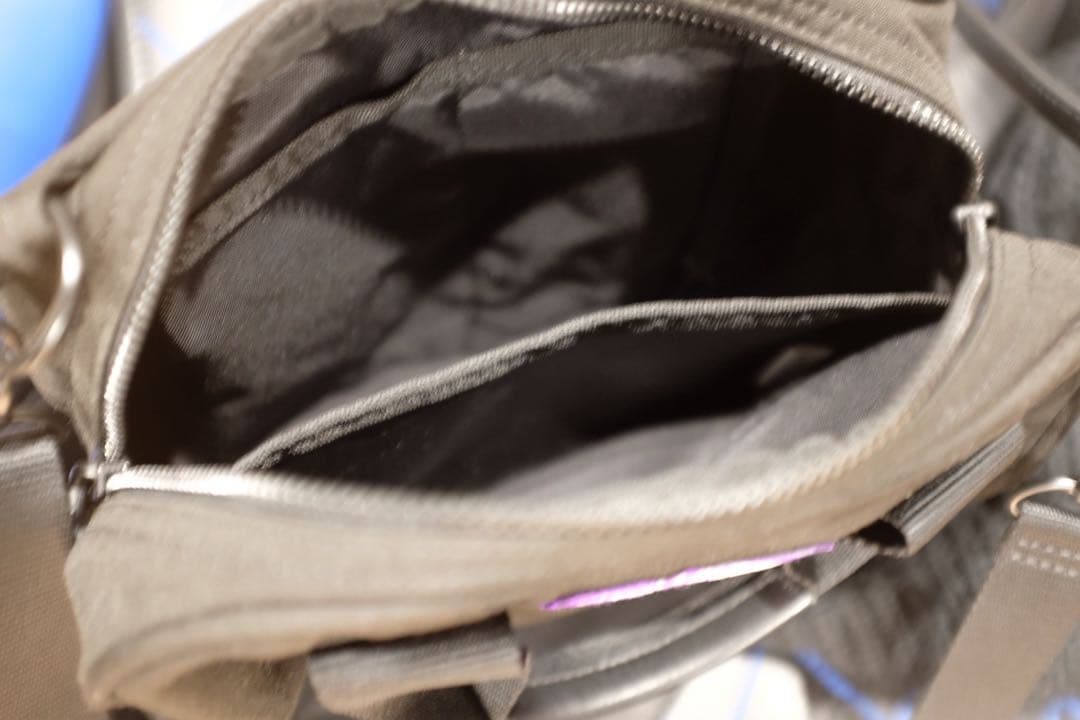 【ほぼ新品】THE NORTH FACE ショルダーバッグ 黒　パープルレーベル