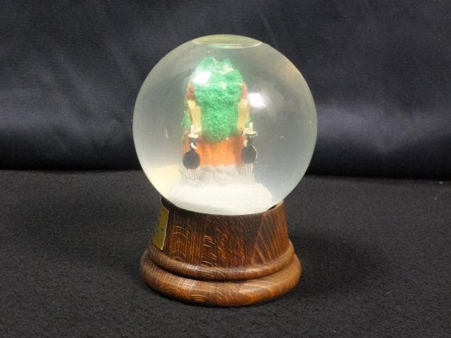 最後1組　田名網敬一　絵本 スノードーム『ハテナちゃんとふしぎのもり』1010C