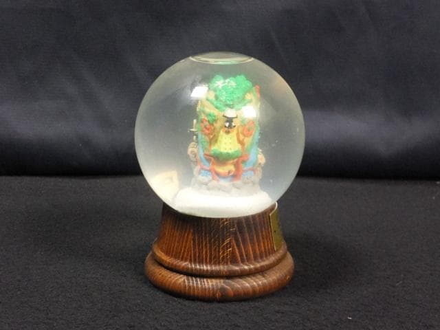 最後1組　田名網敬一　絵本 スノードーム『ハテナちゃんとふしぎのもり』1010C